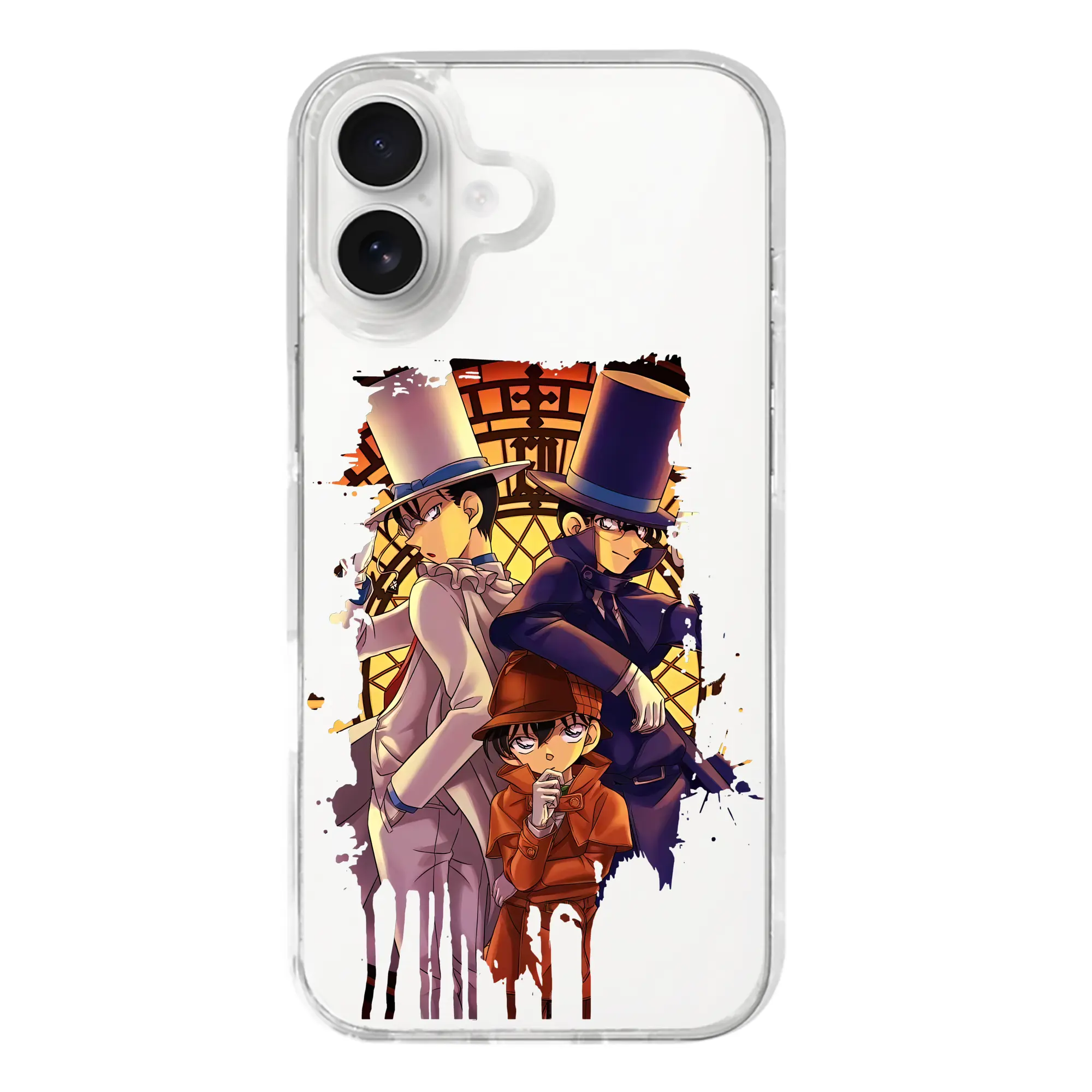 名探偵コナン グッズ 江戸川 コナン - iPhone 17シリーズ 透明スマホケース – 薄型・耐衝撃・精密フィット保護カバー